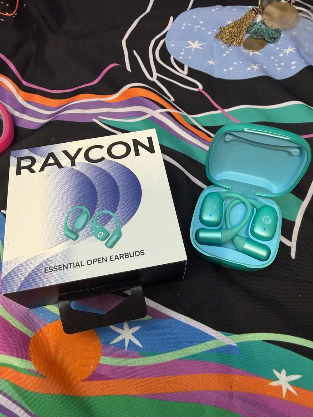 Raycon Essential Open Earbuds — Teal